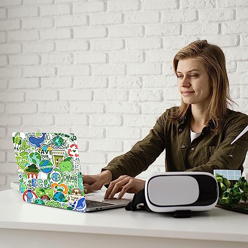 GTOTd 300 Pack Earth Day Vinyl Stickers - Waterproof Nature Decals for Laptops, Water Bottles, and More