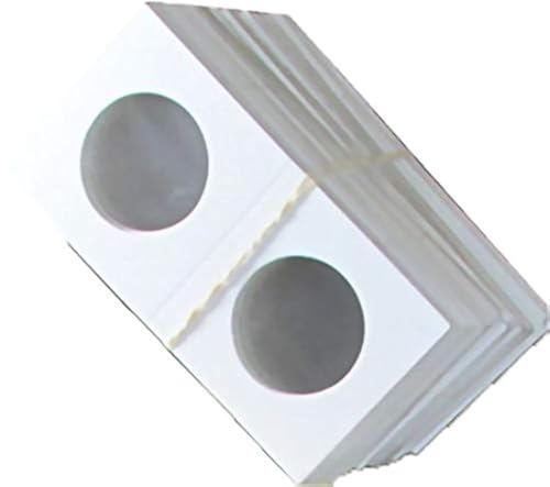 Guardhouse 2x2 Coin Flips for Half Dollars – 100 Pack Acid-Free Cardboard & Mylar Holders