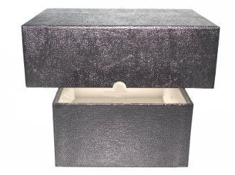 Guardhouse Mint Set Box – Heavy Duty Coin Storage, Holds 30 Sets, Black Plastic