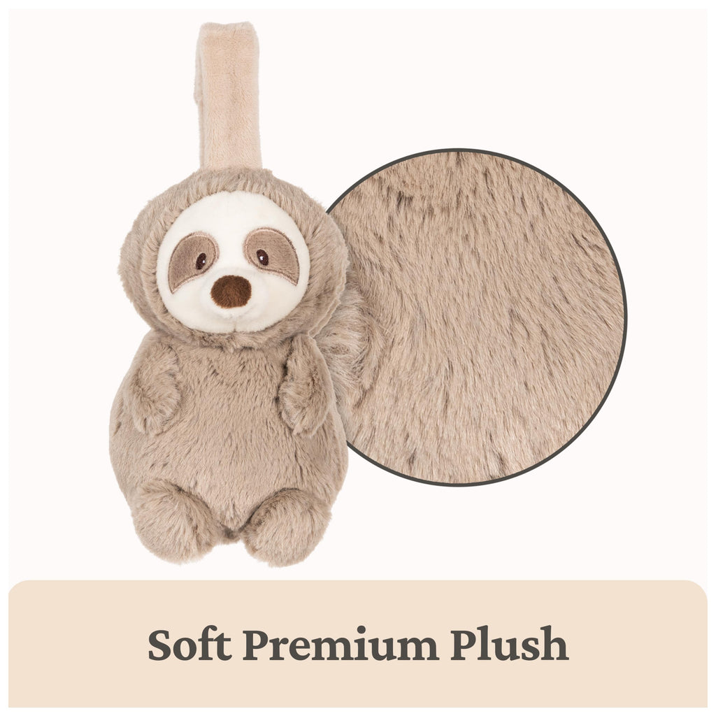 GUND Baby Lil’ Luvs Reese Sloth Tuck-Away Lovey – Plush Toy with Hidden Security Blanket