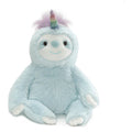 GUND Dazzle Slothicorn Plush Toy – 9-Inch Sloth Unicorn Stuffed Animal, Blue/Rainbow, Ages 1+