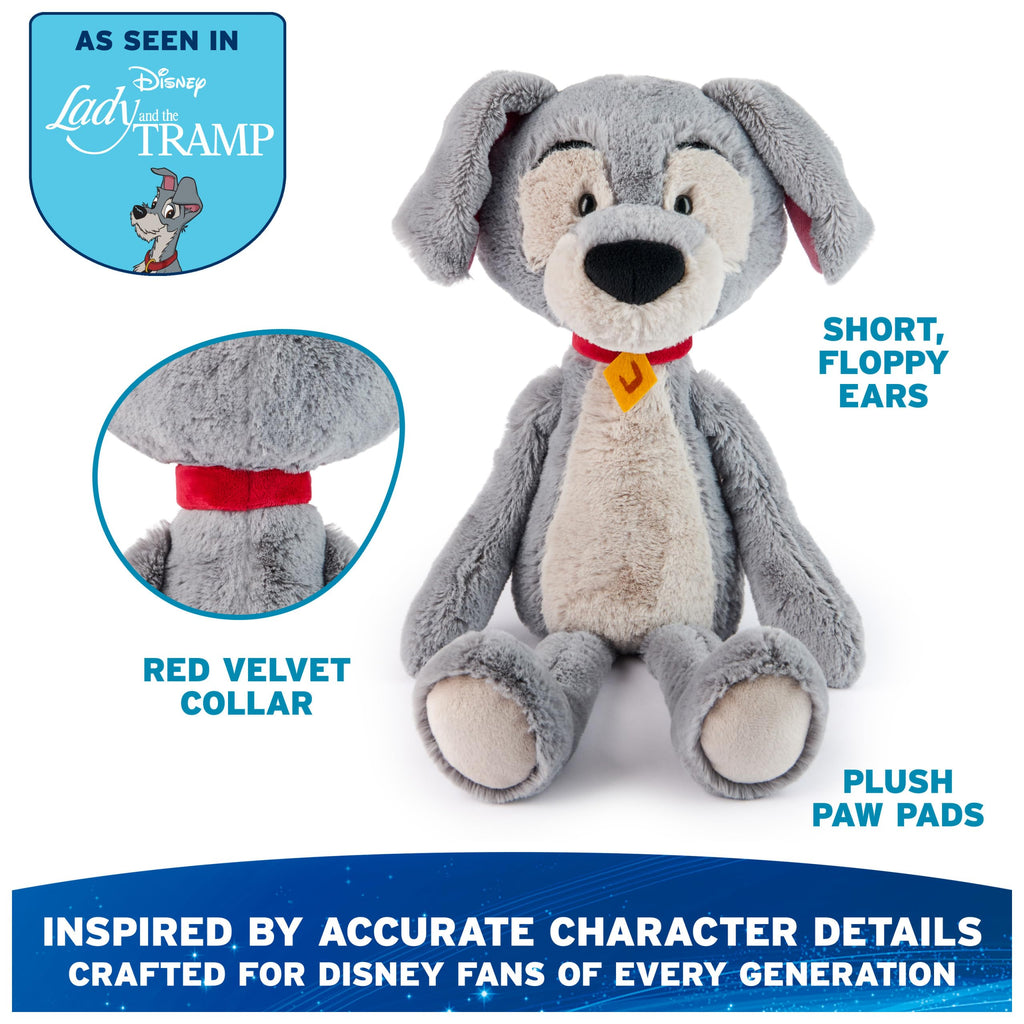 GUND Disney Tramp Toothpick Plush – 15 Inch Soft Stuffed Animal Toy from Lady and the Tramp