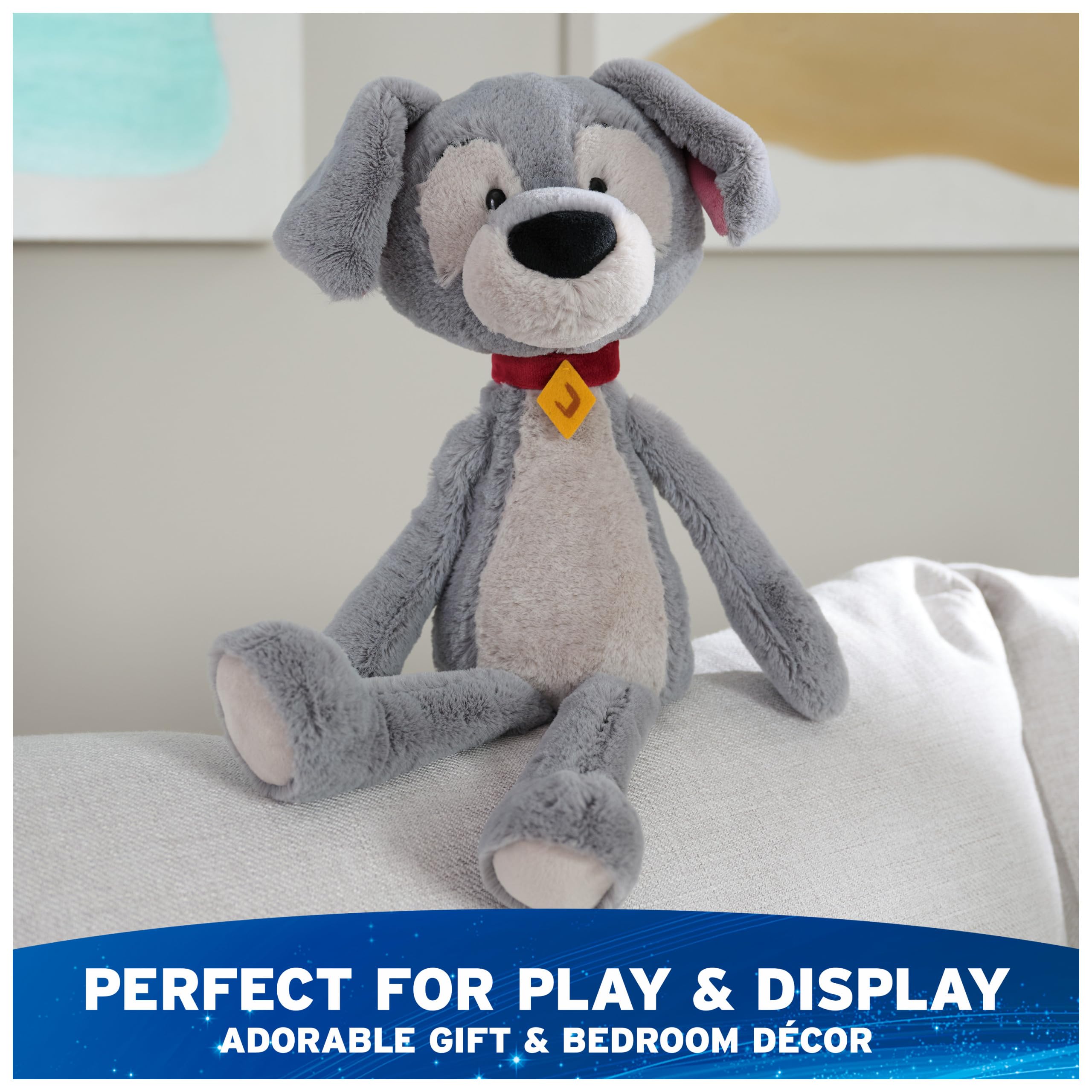 GUND Disney Tramp Toothpick Plush – 15 Inch Soft Stuffed Animal Toy from Lady and the Tramp