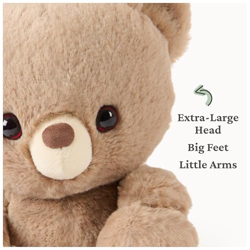GUND Kai Teddy Bear - 7 Inch Taupe Plush Toy, Soft and Huggable, Surface Washable, for Ages 1+