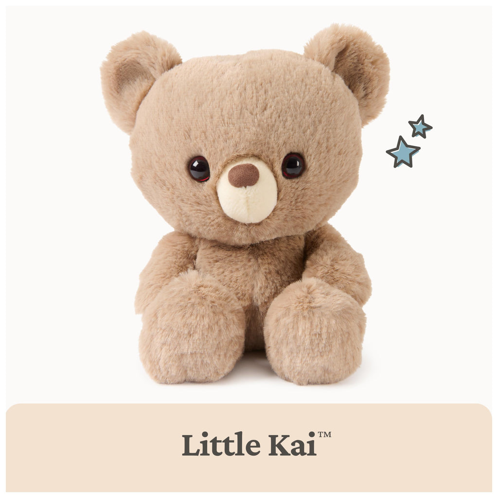 GUND Kai Teddy Bear - 7 Inch Taupe Plush Toy, Soft and Huggable, Surface Washable, for Ages 1+