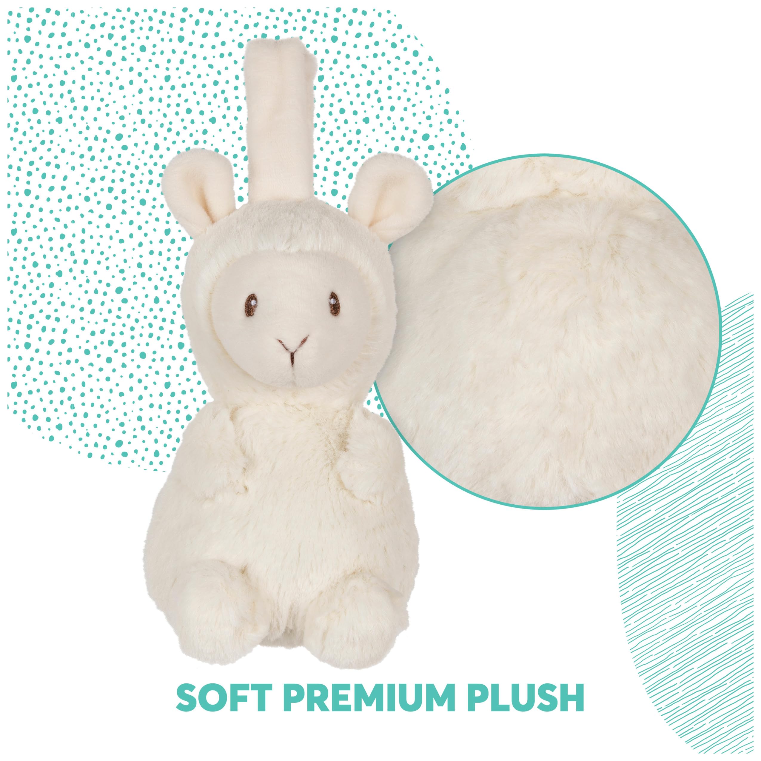 GUND Liam Llama Tuck-Away Lovey – Plush Toy with Built-in Baby Blanket