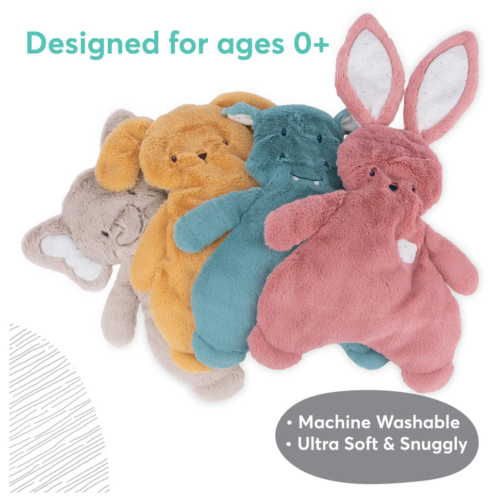 GUND Oh So Snuggly Puppy Lovey – 14-Inch Plush Blanket Toy for Babies, Butterscotch Yellow