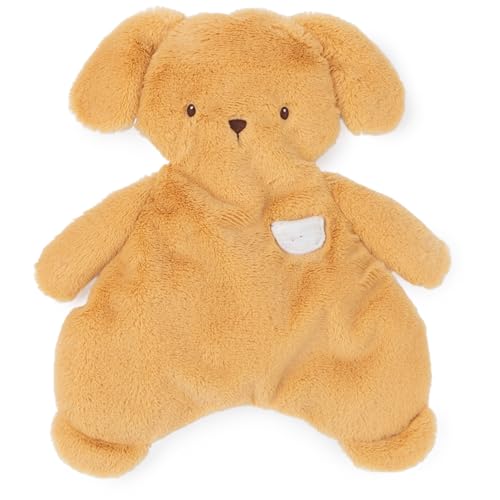 GUND Oh So Snuggly Puppy Lovey – 14-Inch Plush Blanket Toy for Babies, Butterscotch Yellow