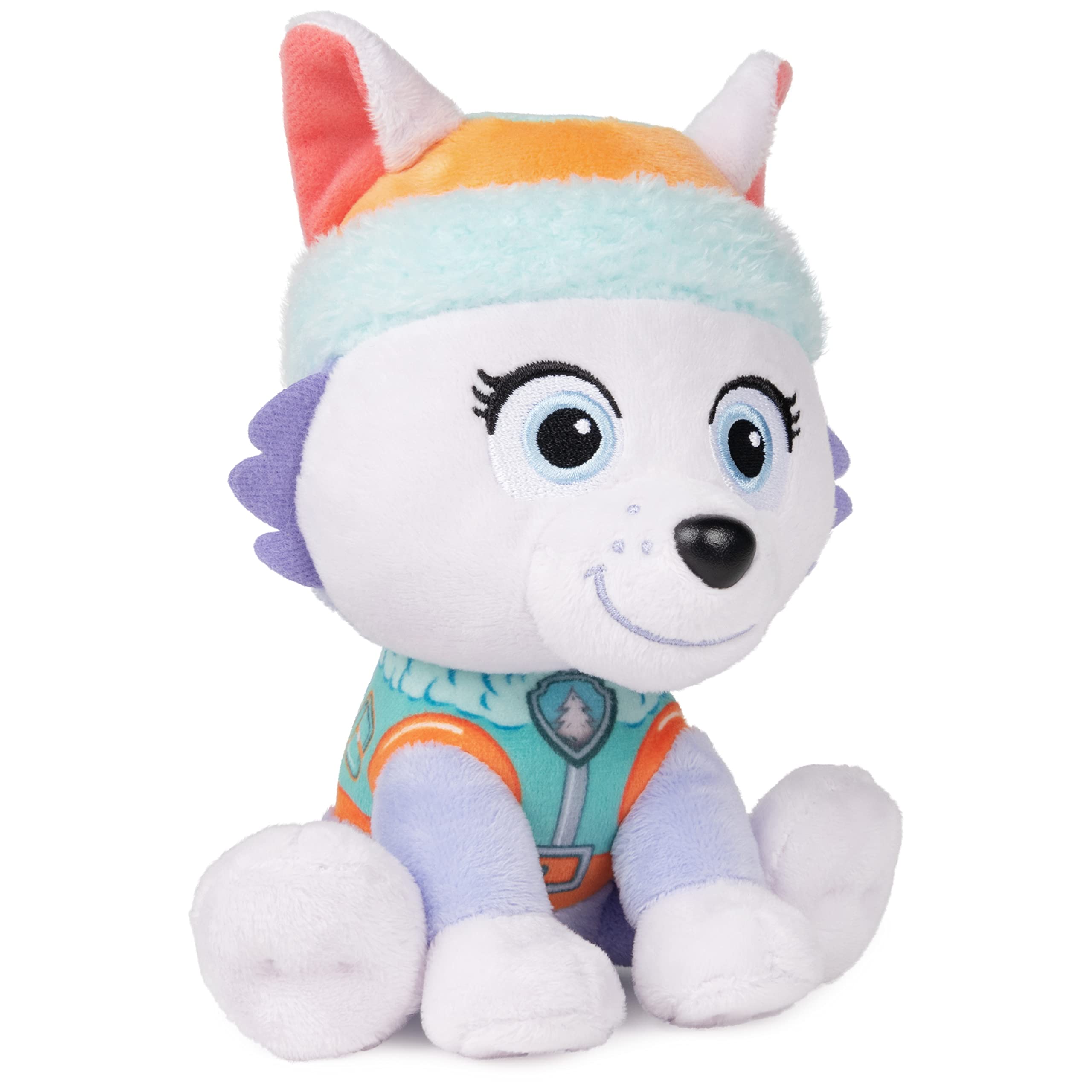 GUND PAW Patrol Everest Plush Toy, 6-Inch Stuffed Animal in Snow Rescue Uniform