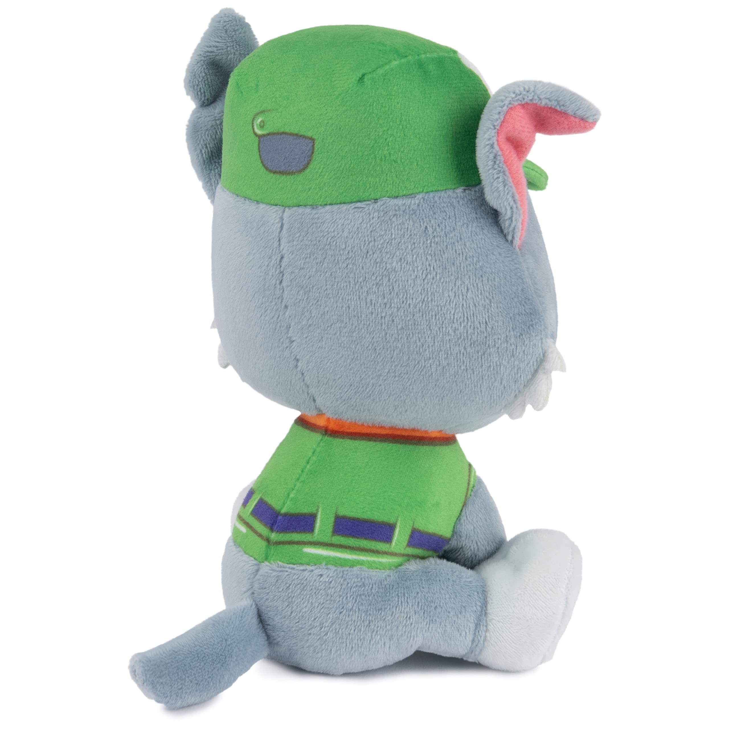 GUND PAW Patrol Rocky Plush Toy - 6 Inches, Official Recycling Uniform, Soft Stuffed Animal for Ages 1+