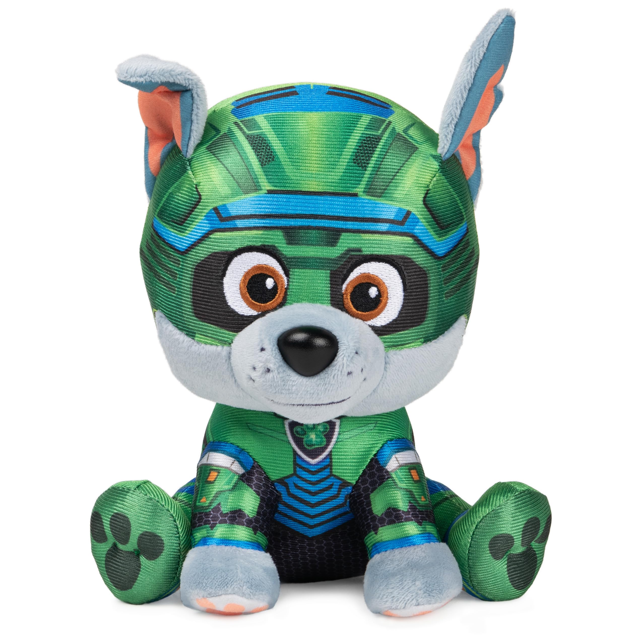 GUND PAW Patrol The Mighty Movie Rocky Plush – 6" Soft Stuffed Animal, Officially Licensed