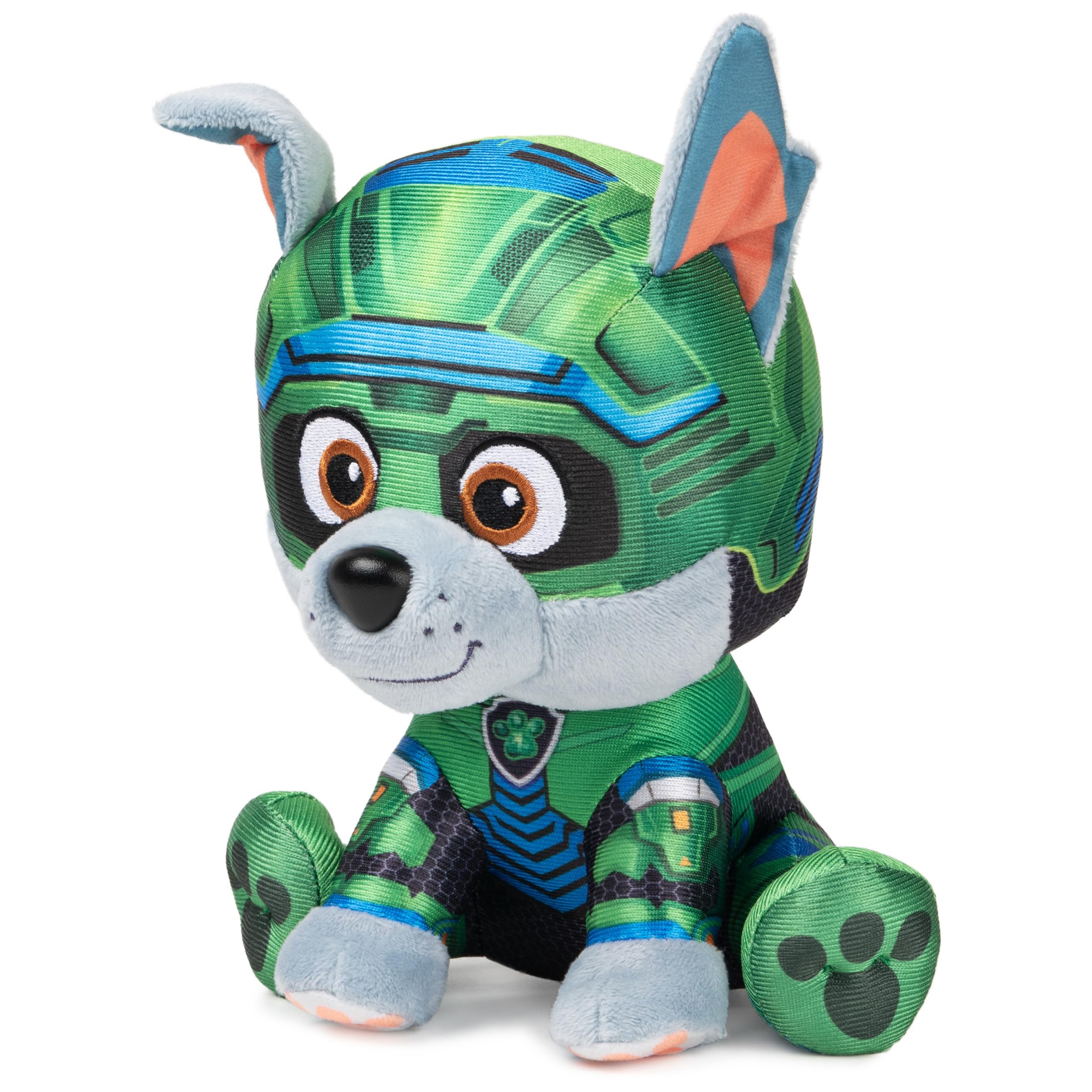 GUND PAW Patrol The Mighty Movie Rocky Plush – 6" Soft Stuffed Animal, Officially Licensed