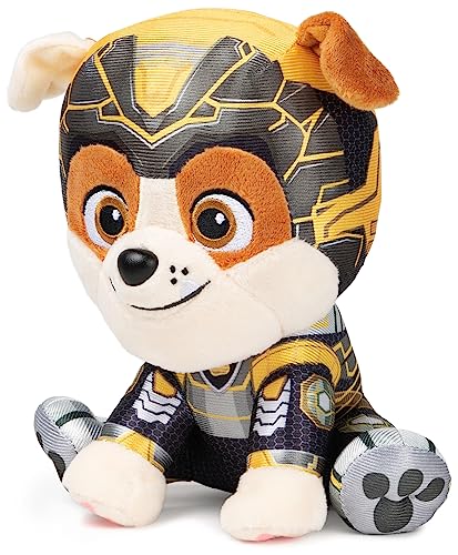 GUND PAW Patrol: The Mighty Movie Rubble Plush Toy - 15.24 cm (6 in) Soft Stuffed Animal