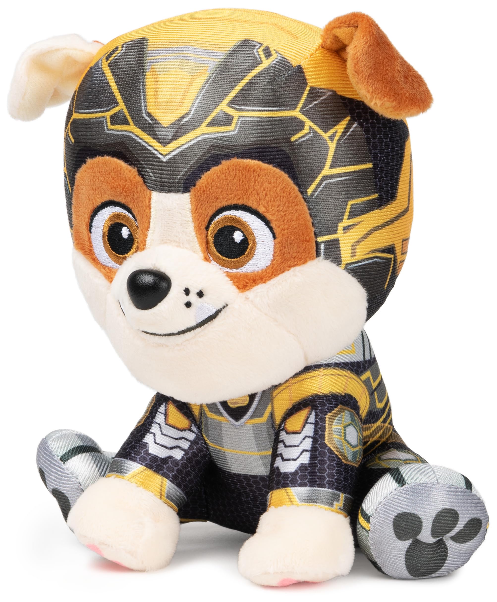 GUND PAW Patrol: The Mighty Movie Rubble Plush Toy - 15.24 cm (6 in) Soft Stuffed Animal