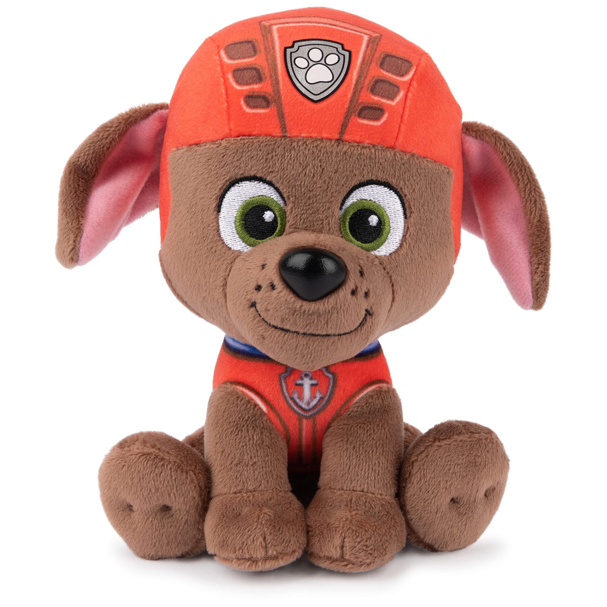 GUND PAW Patrol Zuma Plush Toy – 6-Inch Chocolate Labrador in Water Rescue Uniform