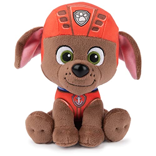 GUND PAW Patrol Zuma Plush Toy – 6-Inch Chocolate Labrador in Water Rescue Uniform