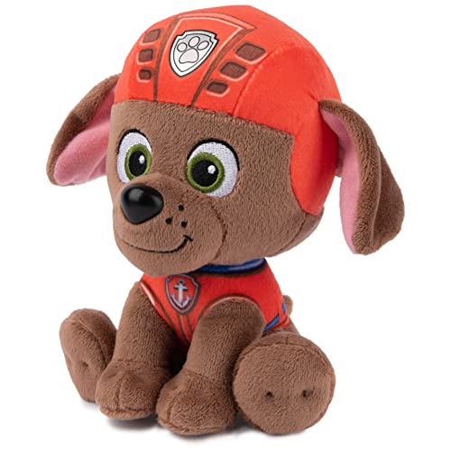 GUND PAW Patrol Zuma Plush Toy – 6-Inch Chocolate Labrador in Water Rescue Uniform