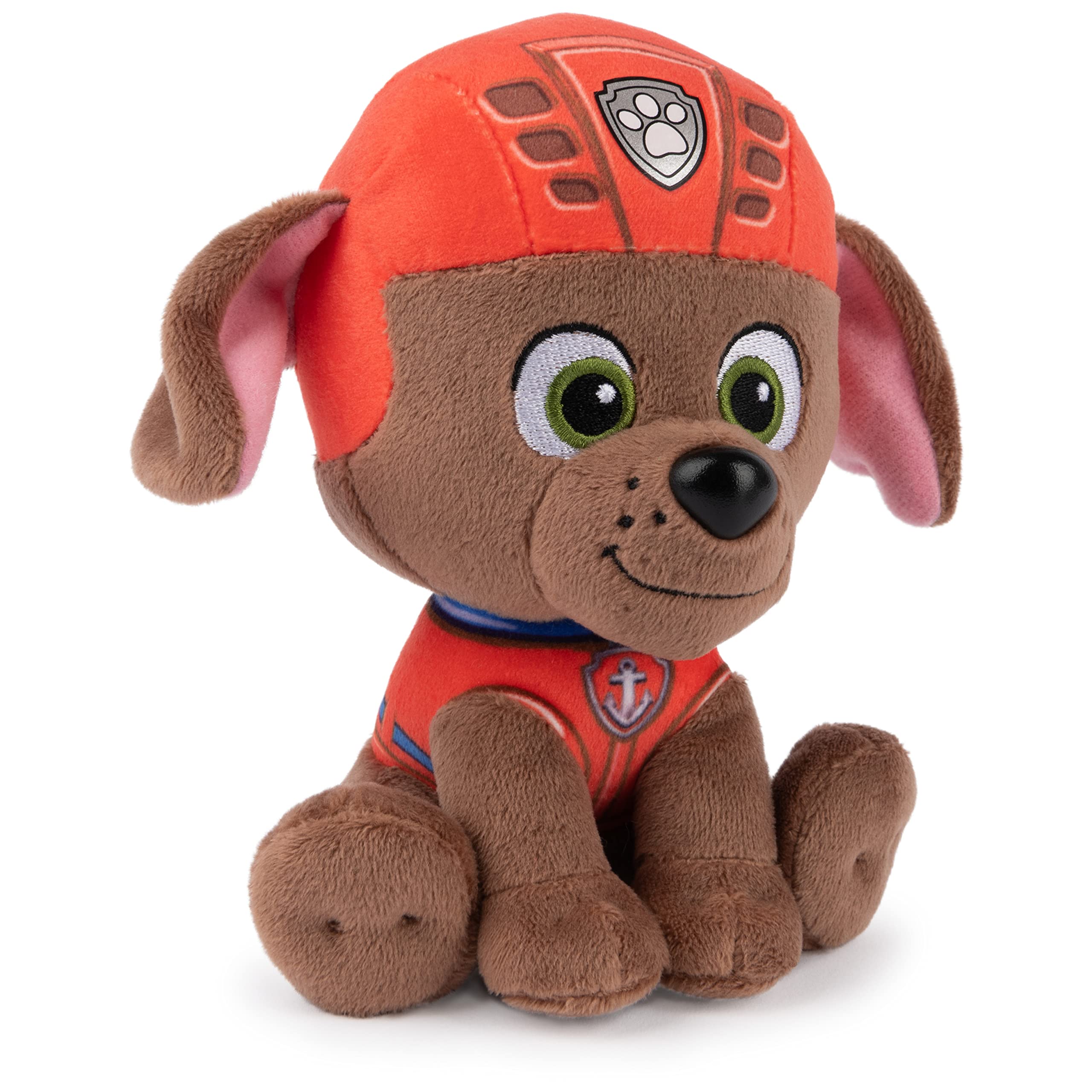GUND PAW Patrol Zuma Plush Toy – 6-Inch Chocolate Labrador in Water Rescue Uniform
