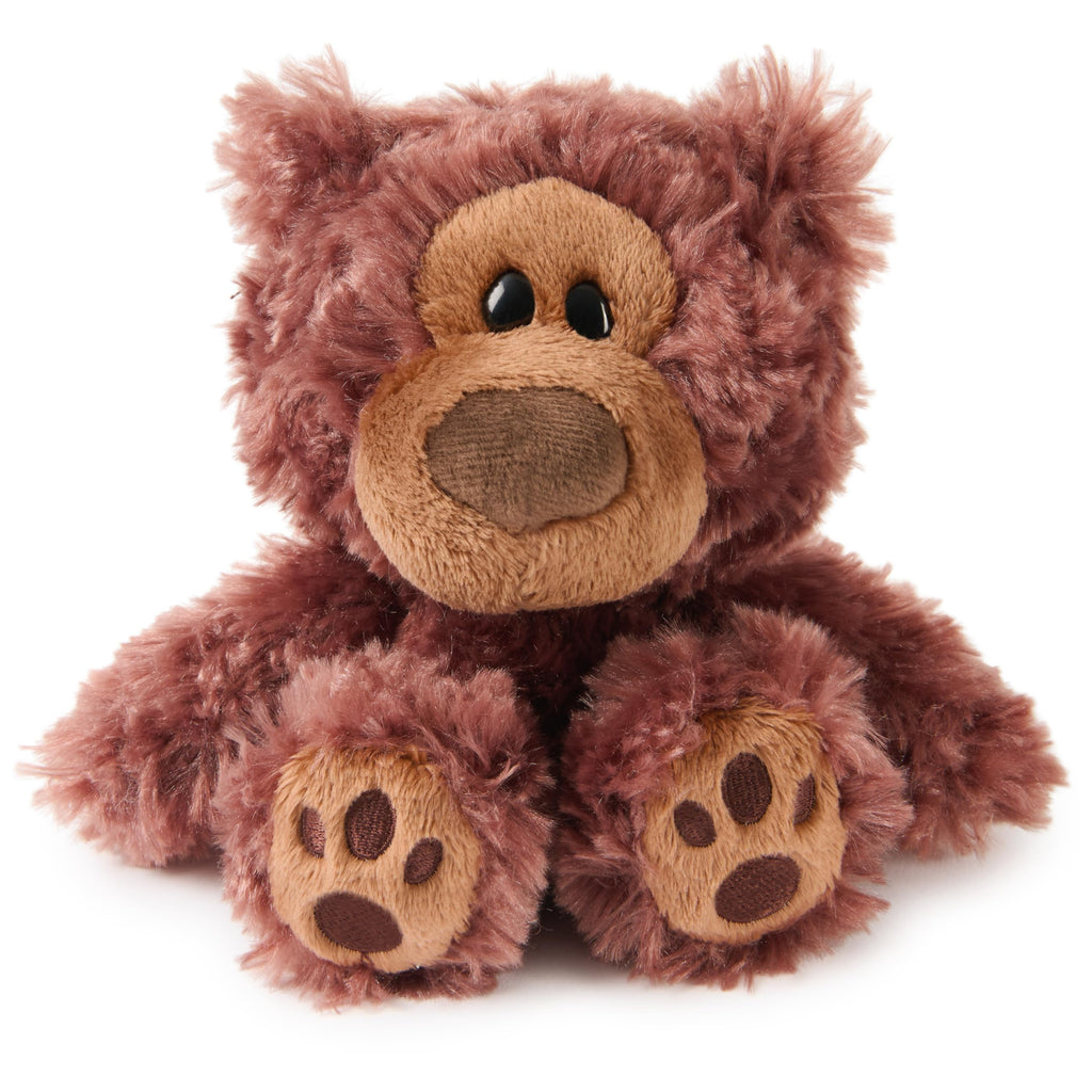 GUND Philbin Teddy Bear – 7 Inch Chocolate Brown Plush Toy with Extra Large Paws, Soft and Cuddly for Ages 1+