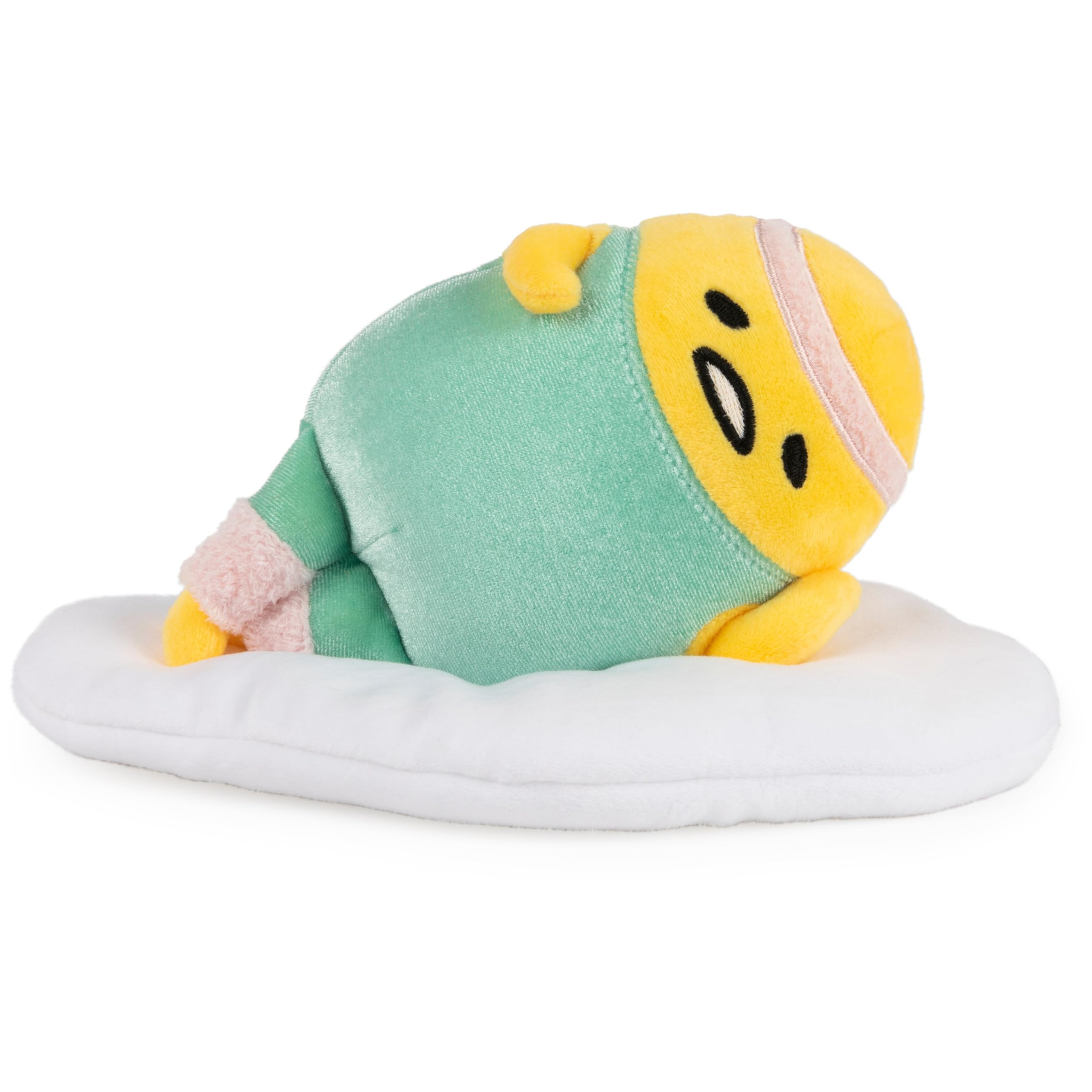 GUND Sanrio Gudetama Eggercise Stuffed Animal - 5-Inch Lazy Egg Plush in Workout Gear