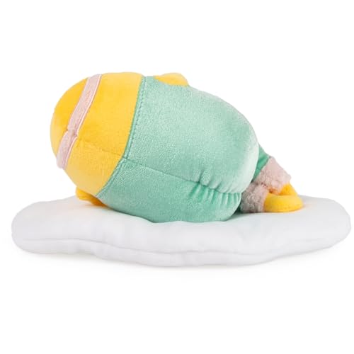 GUND Sanrio Gudetama Eggercise Stuffed Animal - 5-Inch Lazy Egg Plush in Workout Gear