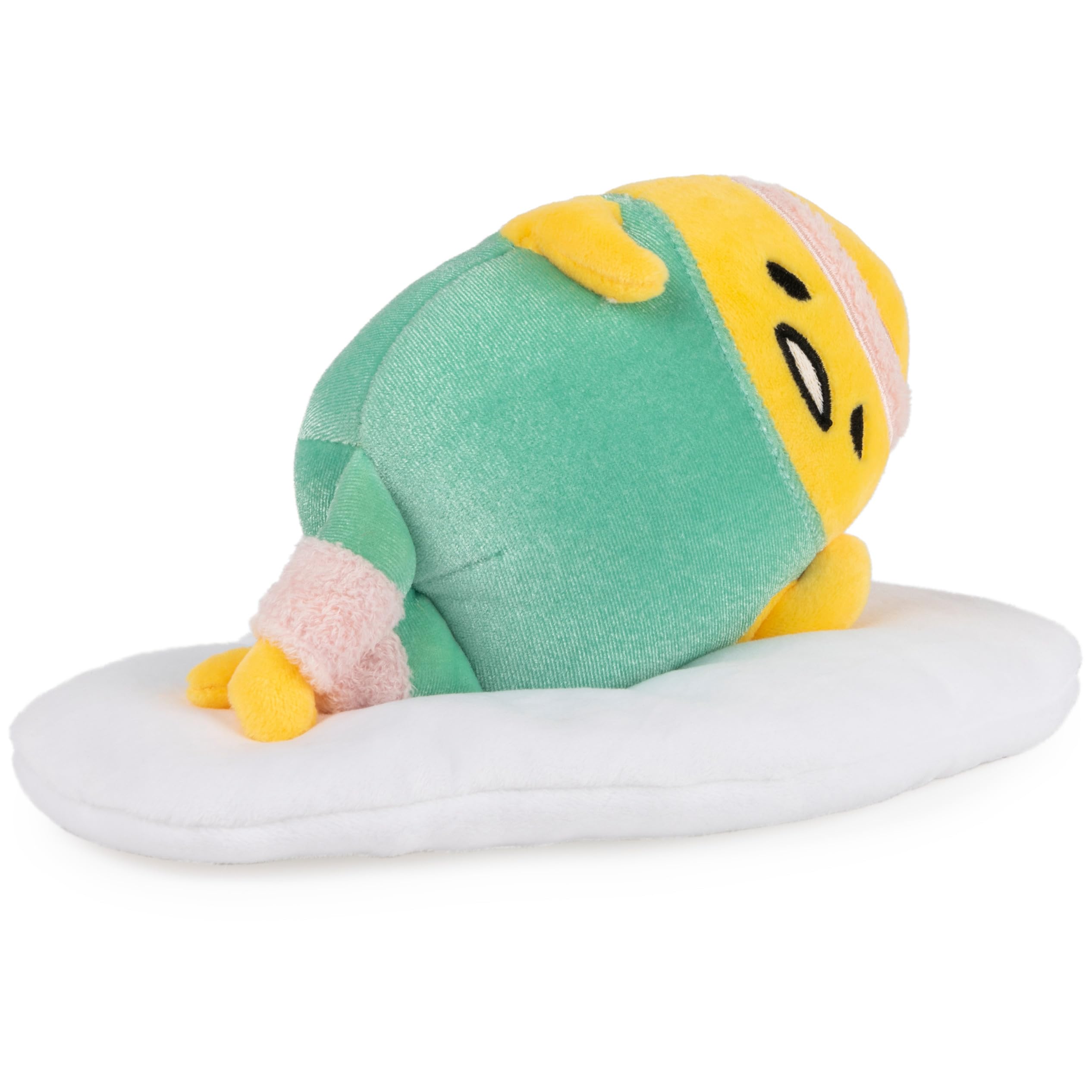 GUND Sanrio Gudetama Eggercise Stuffed Animal - 5-Inch Lazy Egg Plush in Workout Gear