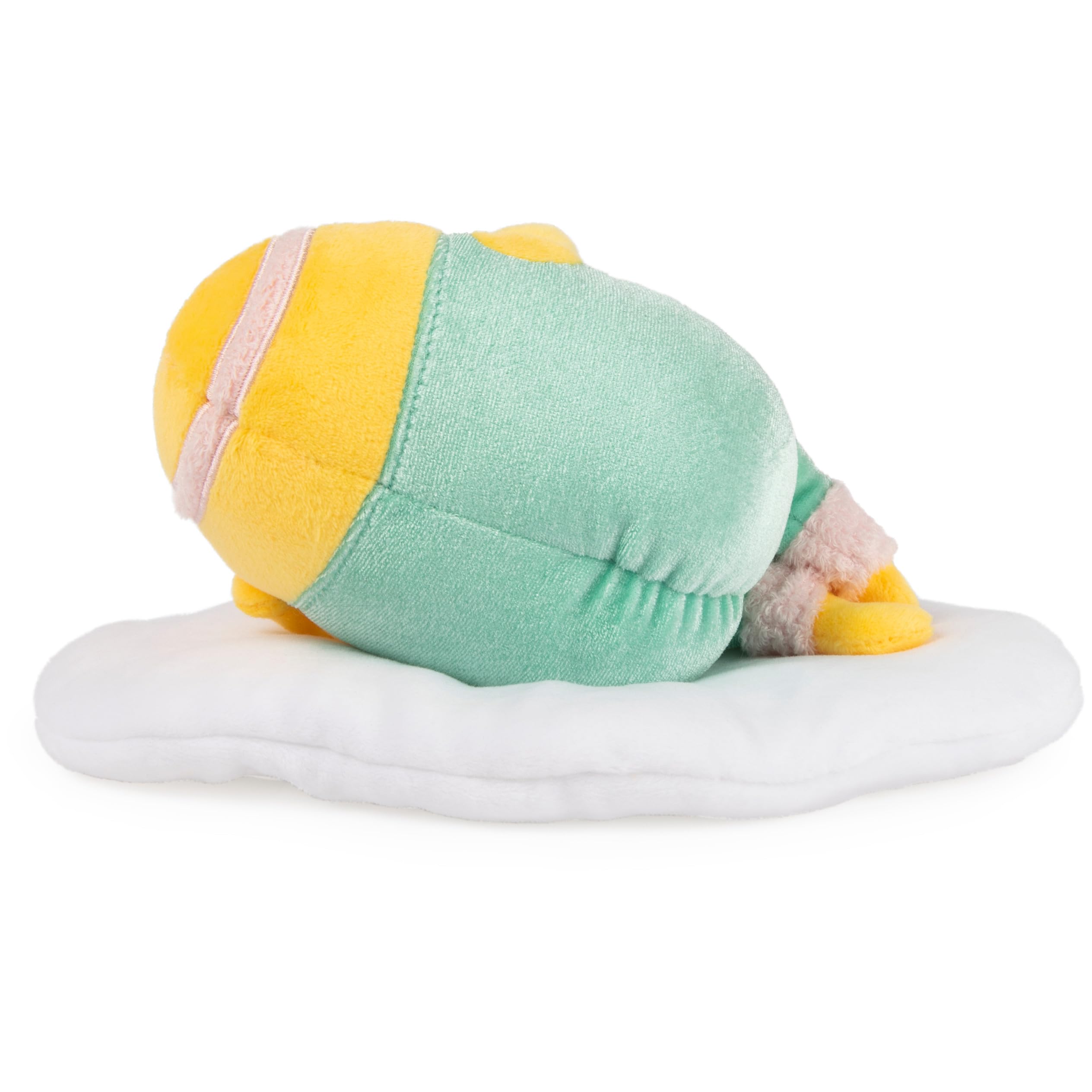 GUND Sanrio Gudetama Eggercise Stuffed Animal - 5-Inch Lazy Egg Plush in Workout Gear