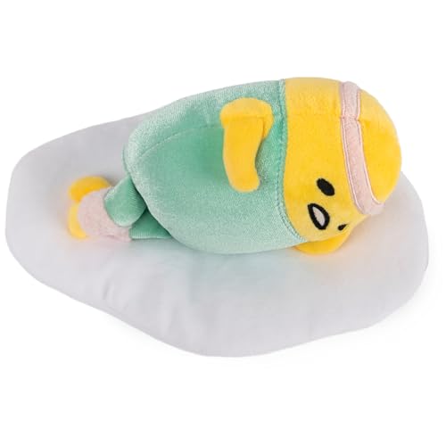 GUND Sanrio Gudetama Eggercise Stuffed Animal - 5-Inch Lazy Egg Plush in Workout Gear