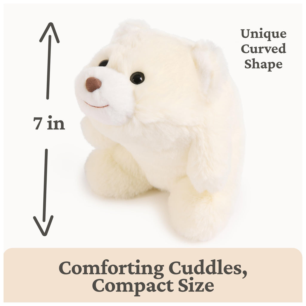 GUND Snuffles Teddy Bear - 7-Inch Classic White Plush Toy, Soft & Huggable for Ages 1+