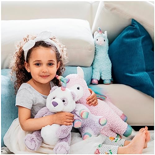 GUND Sugar Plum Llamacorn Plush Toy – 11-Inch Purple Rainbow Stuffed Animal for Ages 1+