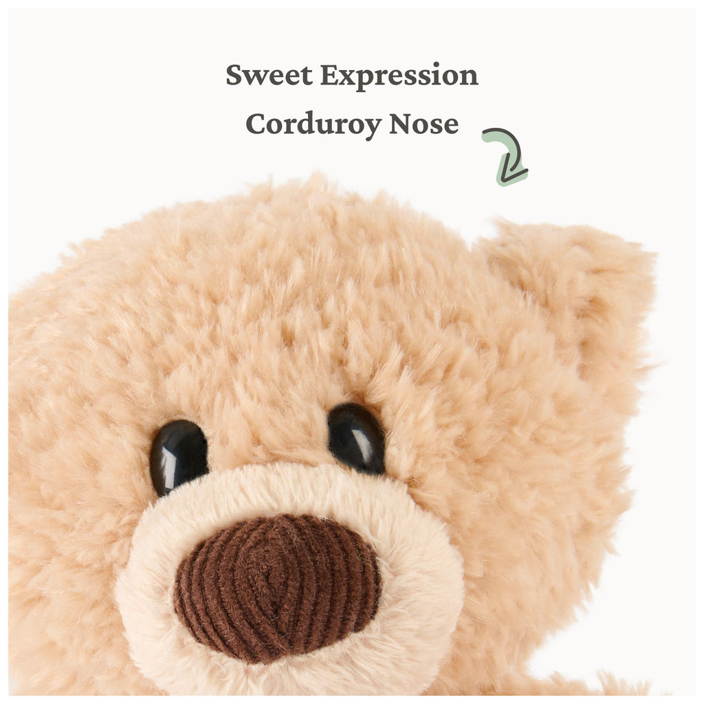 GUND Toothpick Teddy Bear - 7-Inch Beige Plush Toy, Soft & Huggable for Ages 1 and Up