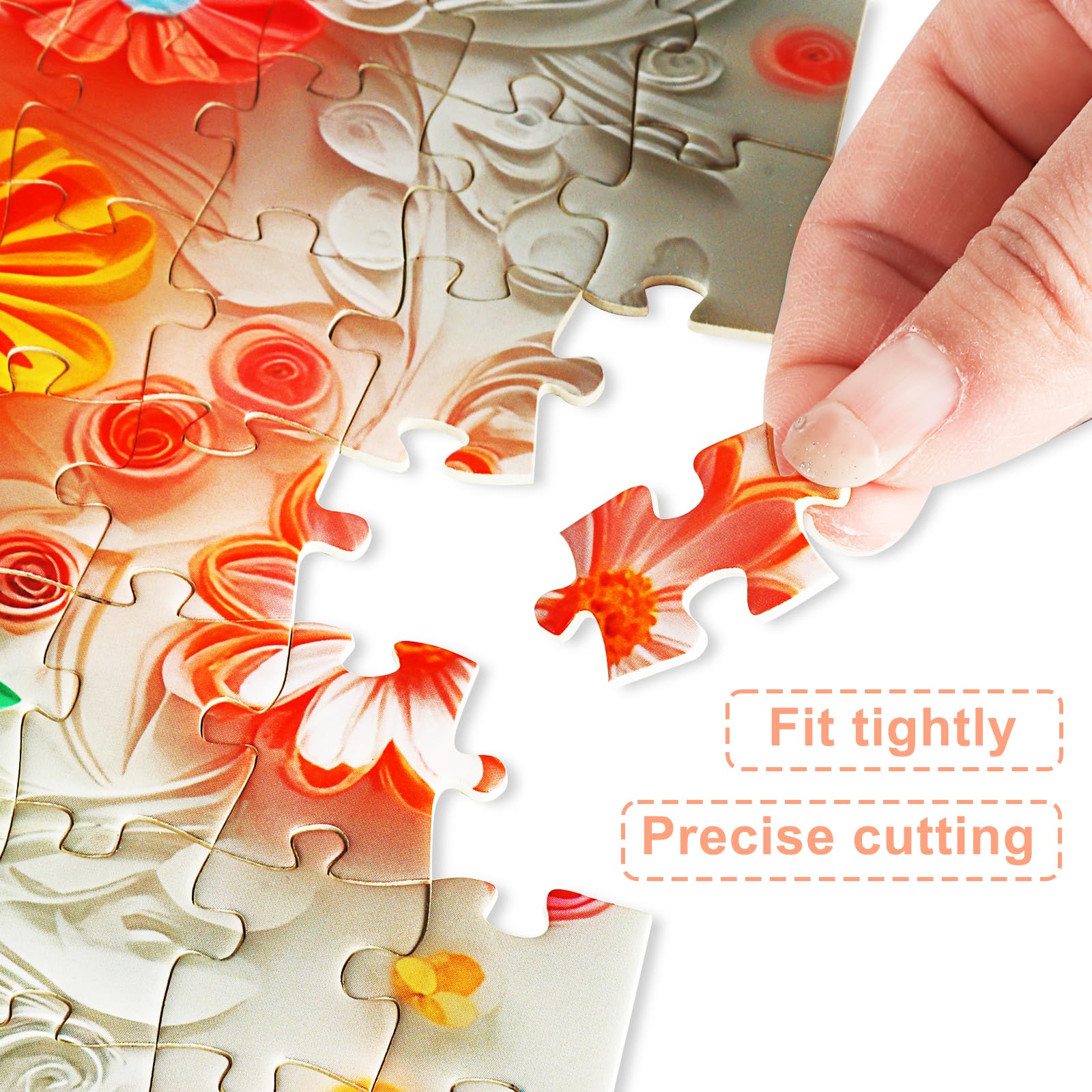 Gyadiex 500 Piece Butterfly Flower Jigsaw Puzzle for Adults – 20x20 Inch Colorful Paper Art with Poster