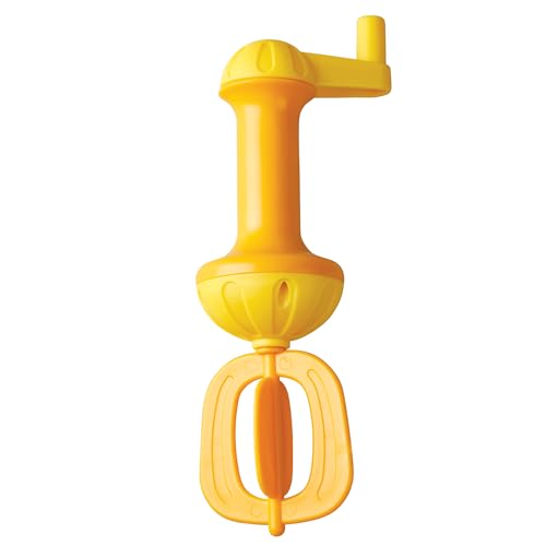 HABA Bubble Bath Whisk - Yellow Toddler Bath Toy for Sensory Play, Ages 3+