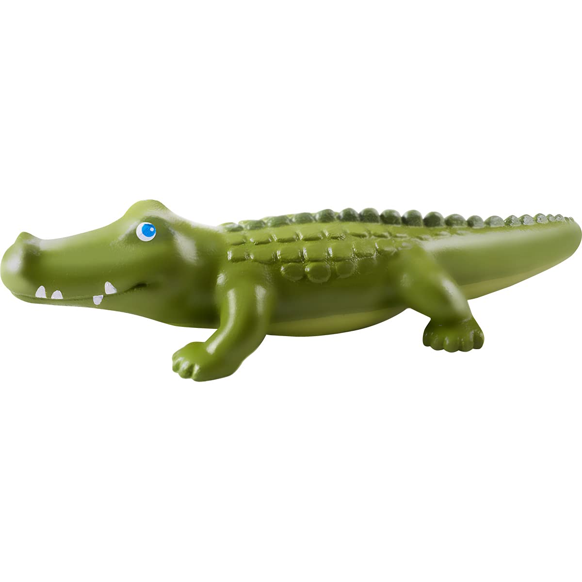 HABA Little Friends Crocodile – 7-Inch Chunky Plastic Zoo Animal Toy Figure