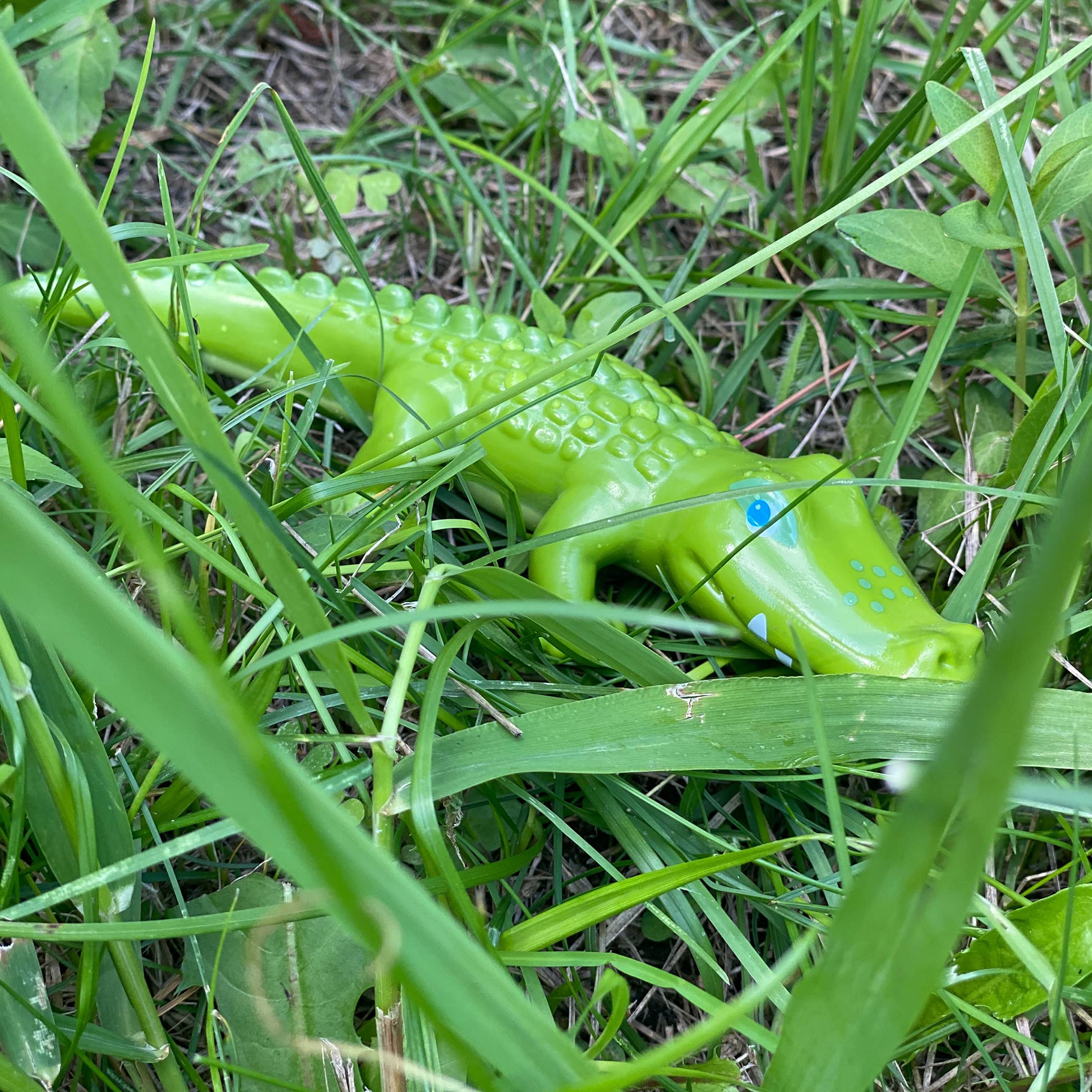 HABA Little Friends Crocodile – 7-Inch Chunky Plastic Zoo Animal Toy Figure