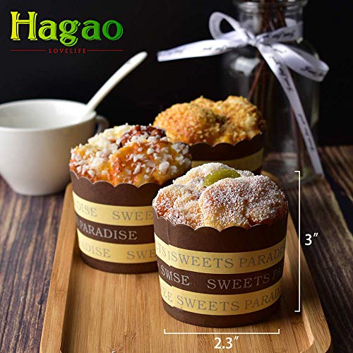 Hagao 6-Pack Fake Cupcakes – Foam Sprinkle Play Food for Pretend Play & Decoration