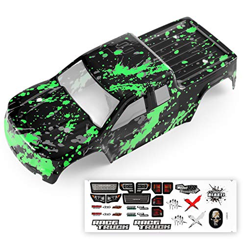 HAIBOXING M1832 Green Replacement Body Shell for 1/18 Scale RC Truck (2020 Version 18859)