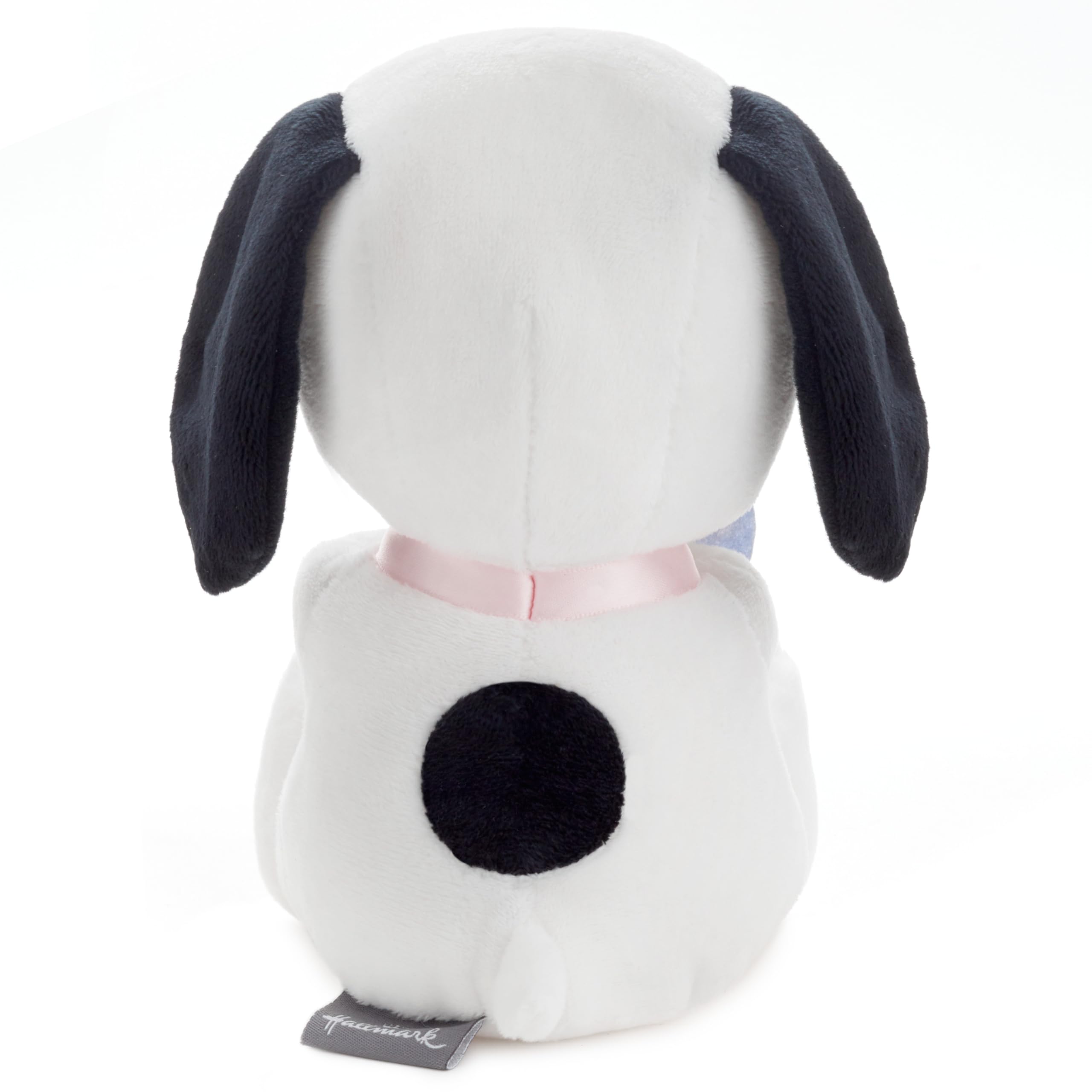 Hallmark Peanuts Snoopy Plush Toy with Butterfly - Easter Gift for Kids and Collectors