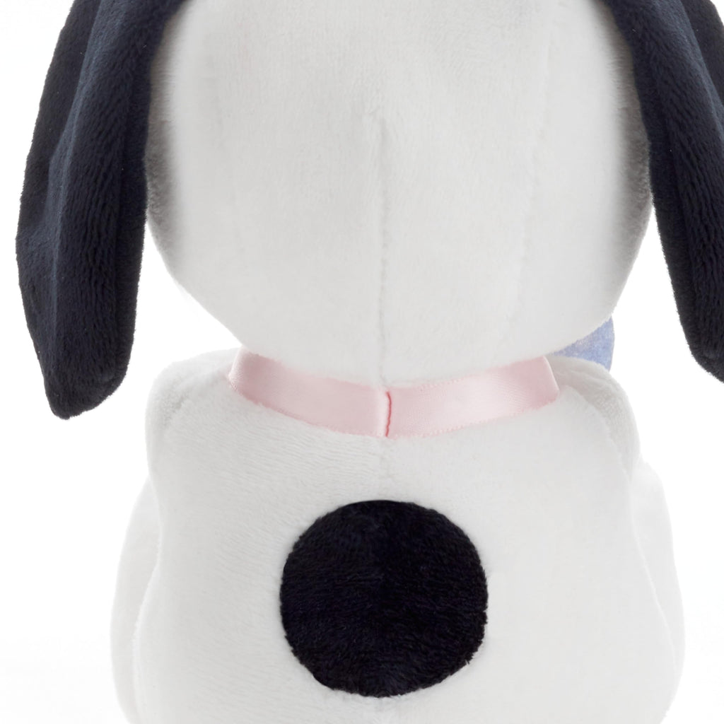 Hallmark Peanuts Snoopy Plush Toy with Butterfly - Easter Gift for Kids and Collectors