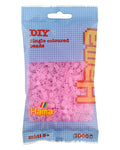 Hama 207-72 Bead Refill Bag - 1000 Translucent Pink Plastic Beads
