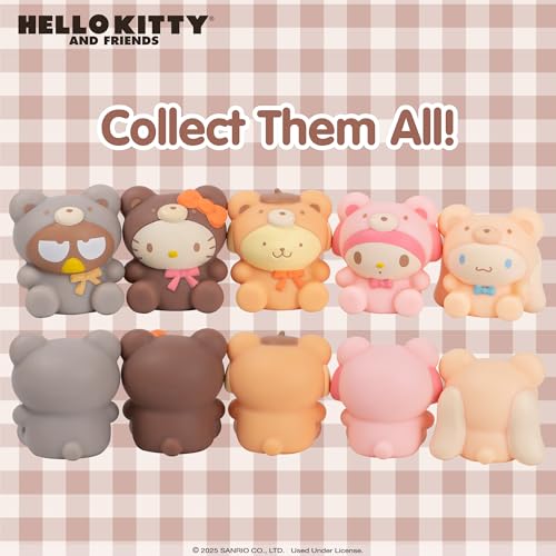 Hamee Sanrio Hello Kitty & Friends Series 7 Latte Bear SquiSHU – Mystery Blind Capsule Squishy Toy (1 Piece)