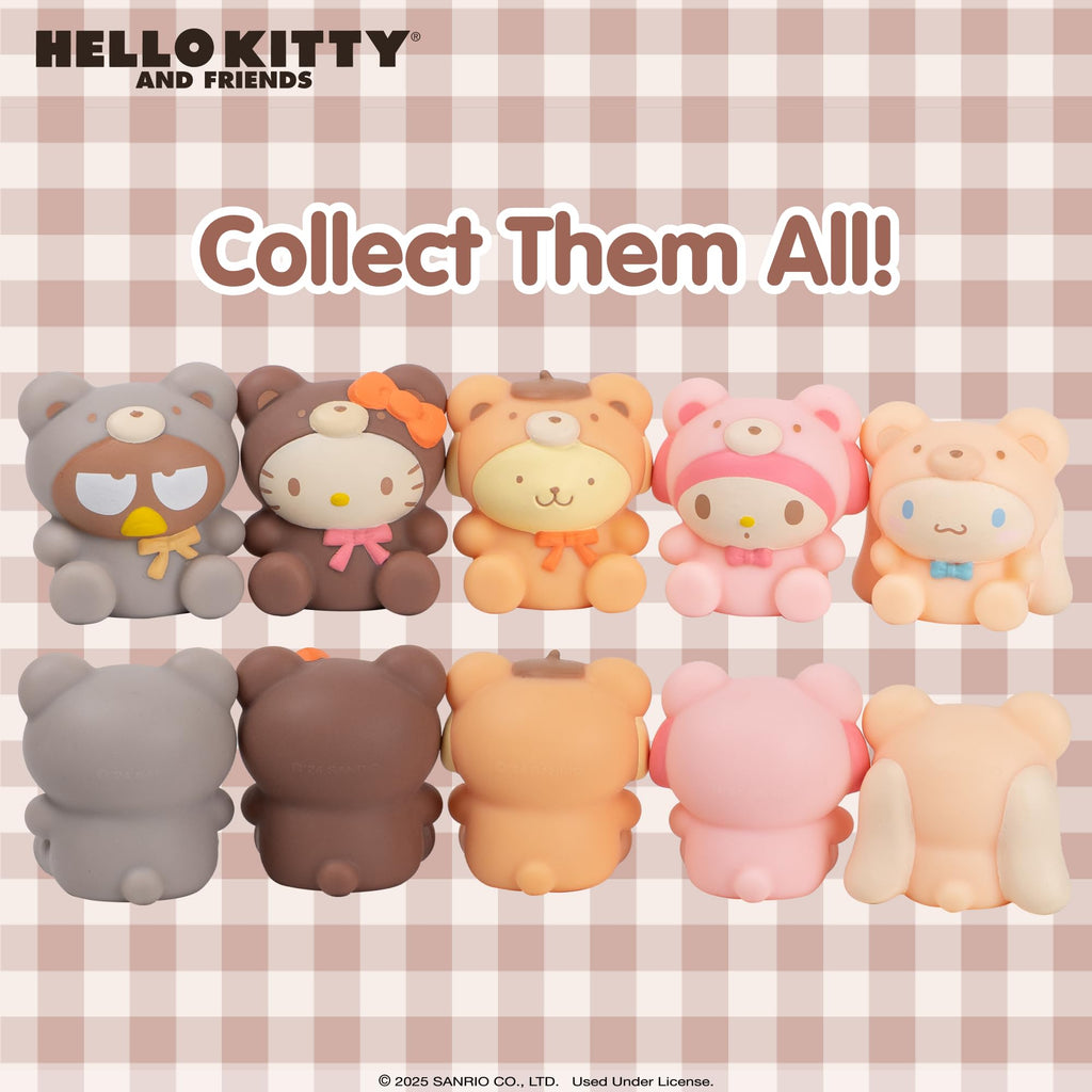 Hamee Sanrio Hello Kitty & Friends Series 7 Latte Bear SquiSHU – Mystery Blind Capsule Squishy Toy (1 Piece)