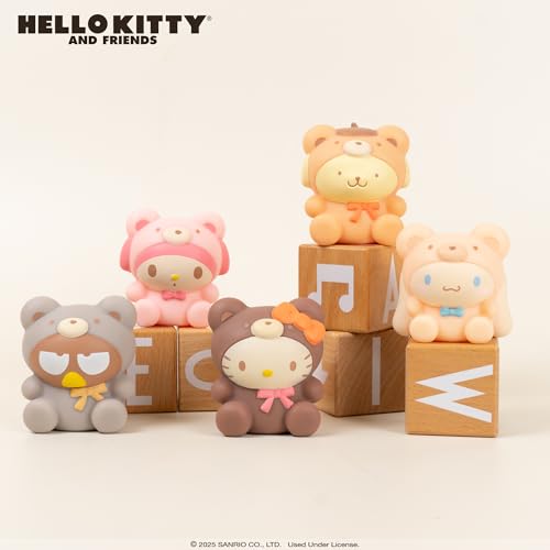 Hamee Sanrio Hello Kitty & Friends Series 7 Latte Bear SquiSHU – Mystery Blind Capsule Squishy Toy (1 Piece)