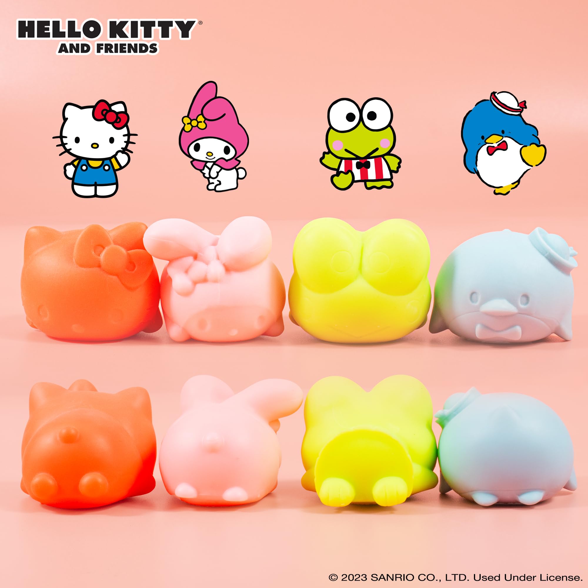 Hamee SquiSHU Sanrio Hello Kitty & Friends Squishy – Stretchy Dough Fidget Toy (Mystery Capsule)