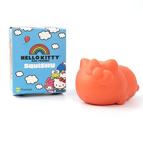 Hamee SquiSHU Sanrio Hello Kitty & Friends Squishy – Stretchy Dough Fidget Toy (Mystery Capsule)