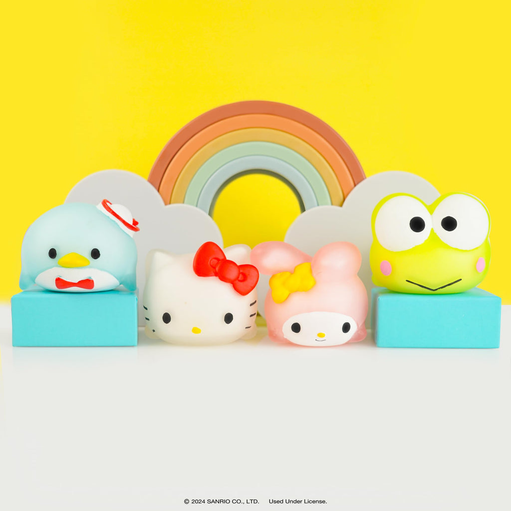 Hamee SquiSHU Tuxedosam Mochi Squishy Toy – Soft Stretchy Fidget Sensory Stress Ball for Kids and Adults (Sanrio Hello Kitty & Friends)