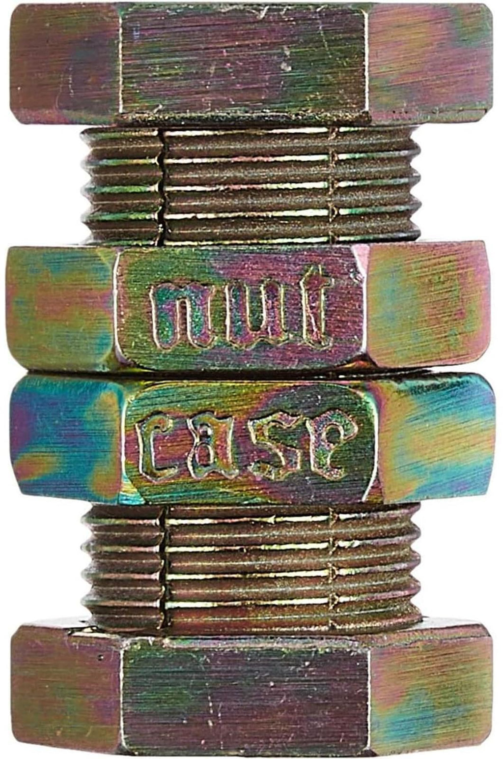 Hanayama Cast Nut Puzzle – Difficulty Level 6 Metal Brain Teaser