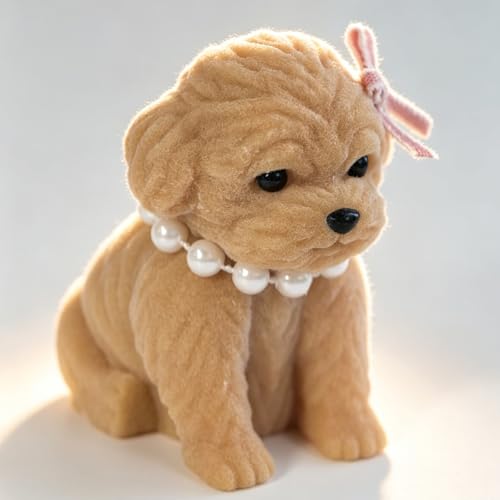 Handmade Silicone Poodle Squishy Toy – Stress Relief Fidget for Kids & Adults