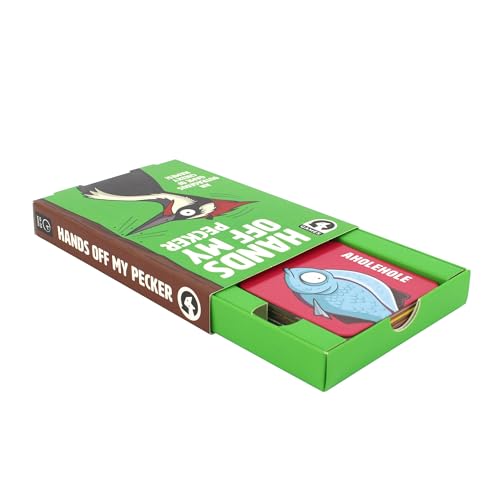 Hands Off My Pecker – Fast-Paced Adult Party Card Game by Ginger Fox