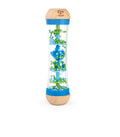 Hape Beaded Raindrops Wooden Rainmaker Toy – Blue, Model E0328B